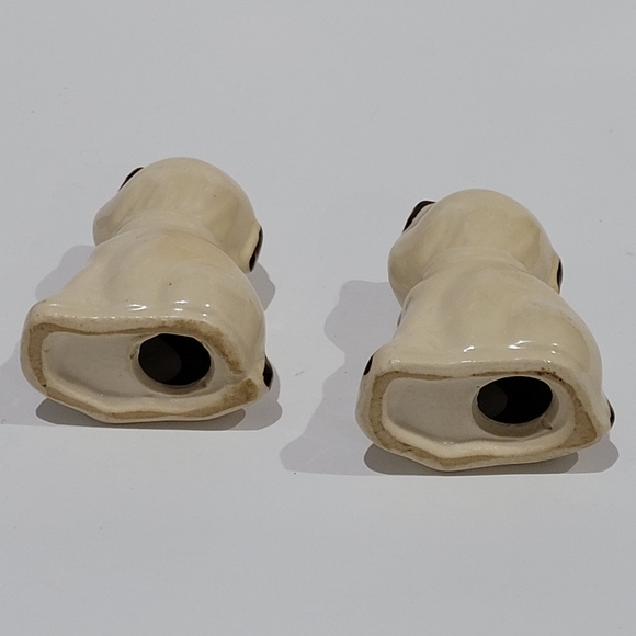 Shawnee pottery rare set of 2 miniature figurines dogs - Picture 9 of 11